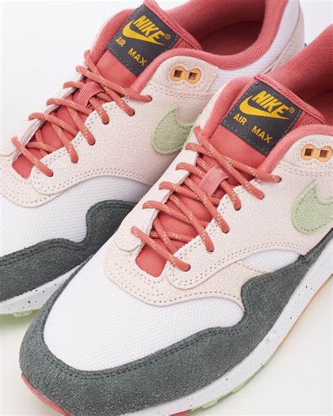 nike air max 1 grijs groen